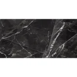 Kütahya Seramik 60x120 cm Black Calacatta Kristal Rektifiye Parlak Nano