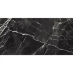 Kütahya Seramik 60x120 cm Black Calacatta Kristal Rektifiye Parlak Nano