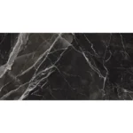 Kütahya Seramik 60x120 cm Black Calacatta Kristal Rektifiye Parlak Nano