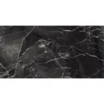 Kütahya Seramik 60x120 cm Black Calacatta Kristal Rektifiye Parlak Nano