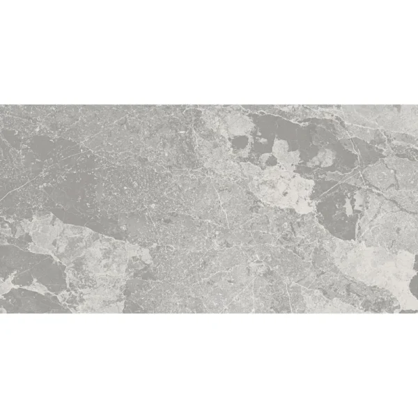 Kütahya Seramik 60x120 cm Gemstone Açık Gri Rektifiye Lappato