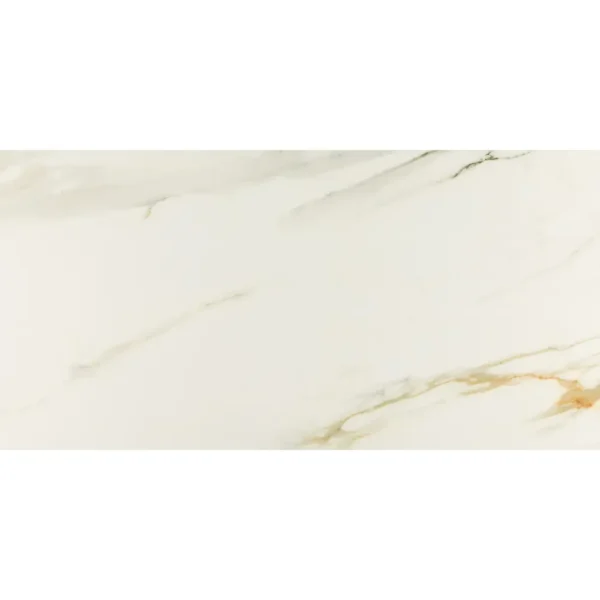 Kütahya Seramik 60x120 cm Royal Calacatta Rektifiye Parlak Nano