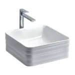 Lena E-2105 Tezgah Üstü Porselen Lavabo