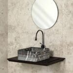 Lena E-2105M4 Tezgah Üstü Porselen Lavabo