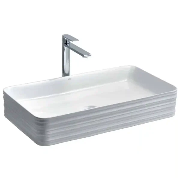 Lena E-2106 Tezgah Üstü Porselen Lavabo