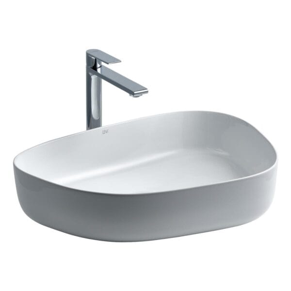 Lena E-2107 Tezgah Üstü Porselen Lavabo