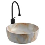 Lena E-2110M2 Tezgah Üstü Porselen Lavabo