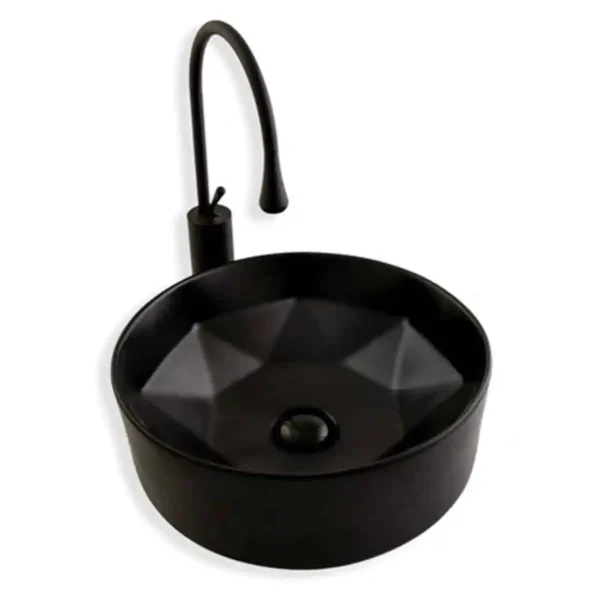 Lena E-2112S Tezgah Üstü Porselen Lavabo