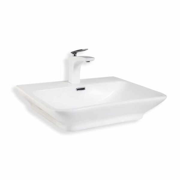 Lena E-3038 Beyaz Tezgah Üstü Lavabo