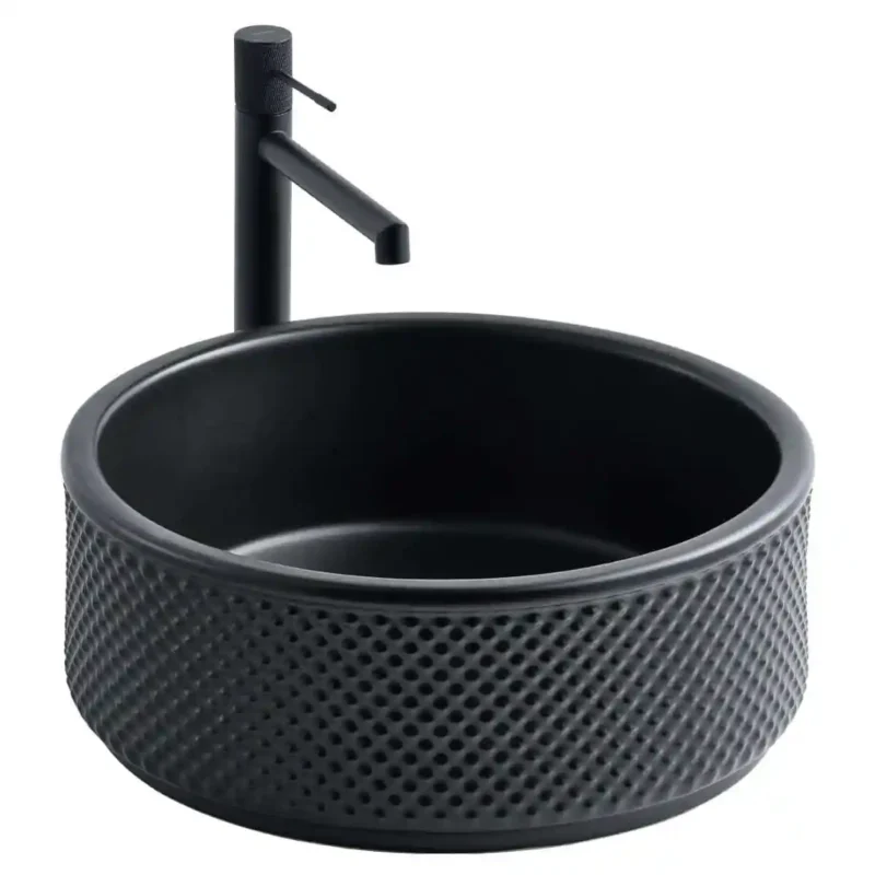 Lena E-4006S Tezgah Üstü Porselen Lavabo