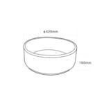 Lena E-4006S Tezgah Üstü Porselen Lavabo