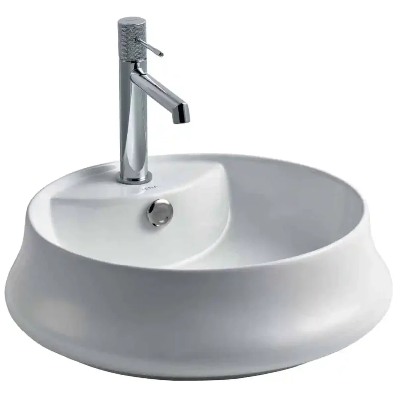 Lena E-4045 Tezgah Üstü Porselen Lavabo