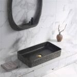 Lena E-4061S Tezgah Üstü Porselen Lavabo