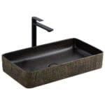 Lena E-4061S Tezgah Üstü Porselen Lavabo