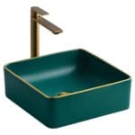 Lena E-4070Y Tezgah Üstü Porselen Lavabo