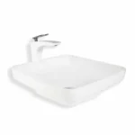 Lena E-4416 Beyaz Tezgah Üstü Lavabo