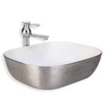 Lena E-5003G Tezgah Üstü Porselen Lavabo