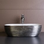 Lena E-5003G Tezgah Üstü Porselen Lavabo