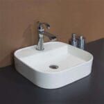 Lena E-5408 Tezgah Üstü Porselen Lavabo