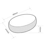 Lena E-8140 Tezgah Üstü Porselen Lavabo