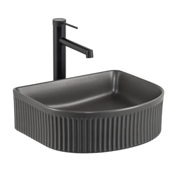 Lena E-W1005MF Tezgah Üstü Lavabo Mat Füme