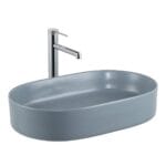 Lena E-W1202MM Tezgah Üstü Lavabo Mat Mavi