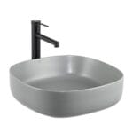 Lena E-W1203MG Tezgah Üstü Lavabo Mat Gri