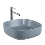 Lena E-W1203MM Tezgah Üstü Lavabo Mat Mavi