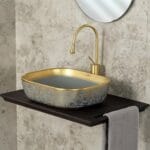 Lena EH-4290MGA Tezgah Üstü Porselen Lavabo