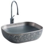 Lena EH-4290MGG Tezgah Üstü Porselen Lavabo