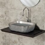 Lena EH-4290MGG Tezgah Üstü Porselen Lavabo