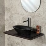 Lena EH-4610MS Tezgah Üstü Porselen Lavabo