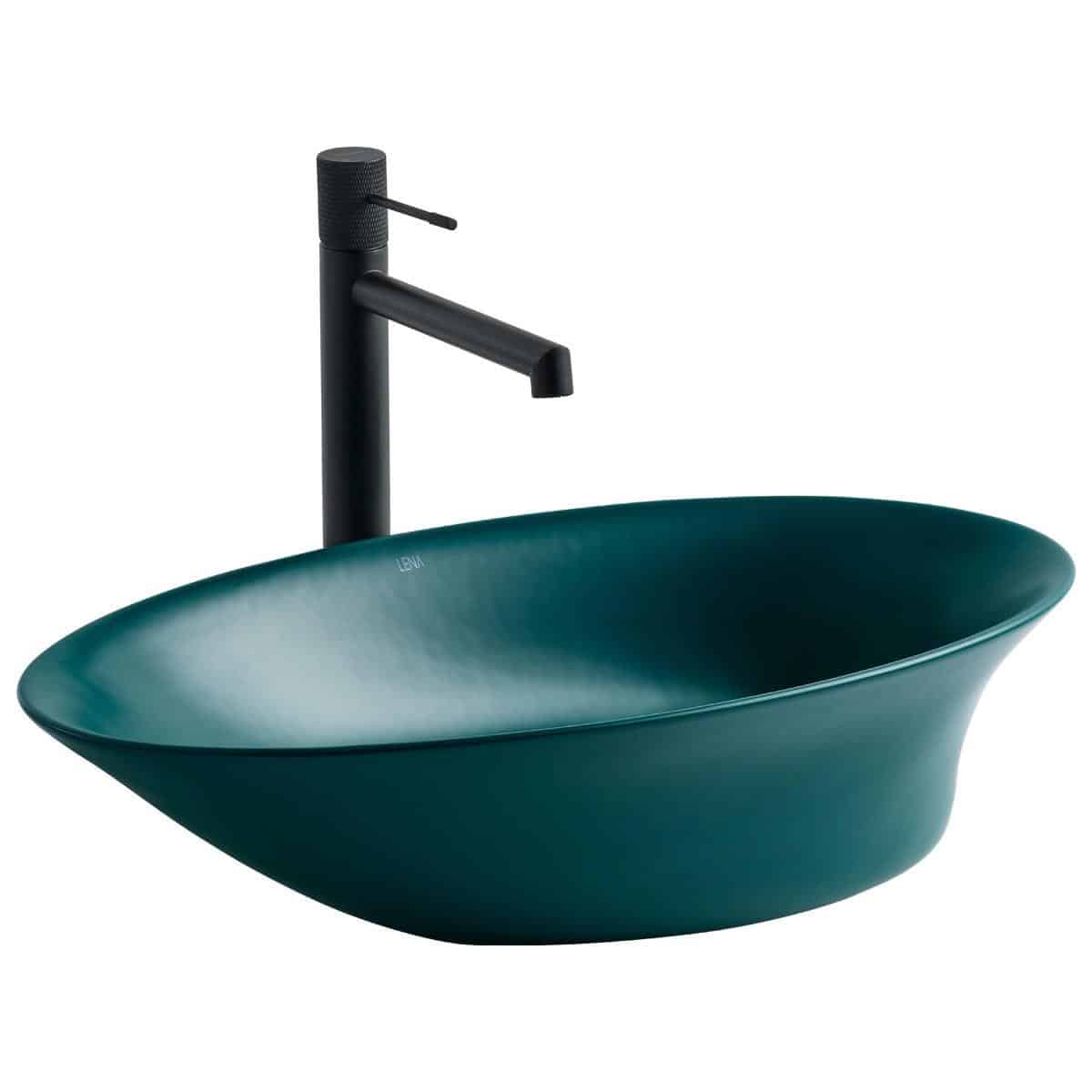 Lena EH-4610MY Tezgah Üstü Lavabo Mat Yeşil Lena EH-4610MY Tezgah Üstü Lavabo Mat Yeşil