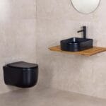 Lena EH-5110MS Tezgah Üstü Lavabo Mat Siyah