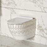 Lena ET-Y7032BY Asma Klozet Beyaz & Altın