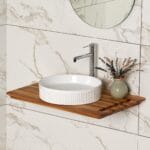 Lena EY-4701 Tezgah Üstü Lavabo Beyaz