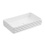 Lena EY-7000 Tezgah Üstü Lavabo Beyaz