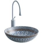 Lena EY-7029 Tezgah Üstü Porselen Lavabo