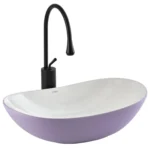 Lena EY-8000ML Tezgah Üstü Lavabo Mat Lila