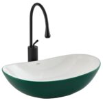 Lena EY-8000MY Tezgah Üstü Lavabo Yeşil