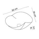 Lena EY-9101 Tezgah Üstü Lavabo