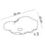 Lena EY-9103 Tezgah Üstü Lavabo