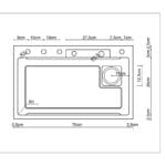 Lena L-ME75-1001KR Mutfak Eviyesi