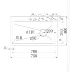 Lena L-ME75-3001NB Mutfak Eviyesi