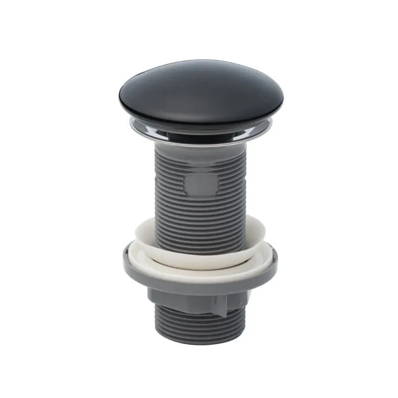 Orka Bas-Aç Mat Siyah Taşmasız Sifon 0048