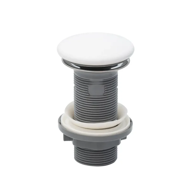 Orka Bas-Aç Parlak Beyaz Taşmalı Sifon 0327