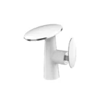 Orka Nest Lavabo Bataryası Beyaz Krom Ns2500