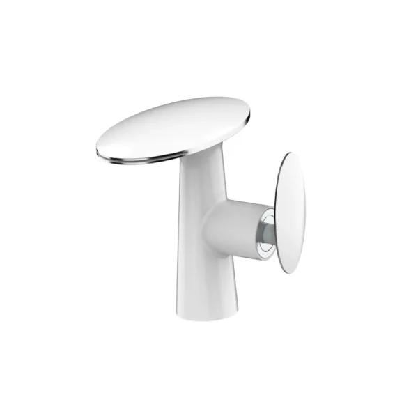 Orka Nest Lavabo Bataryası Beyaz Krom Ns2500