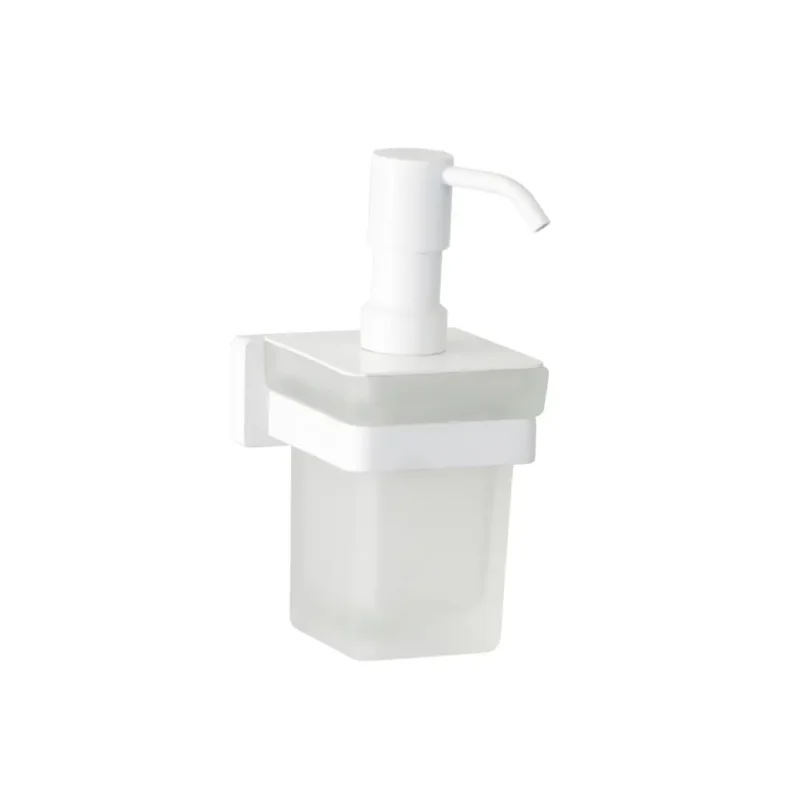 Orka Quattro Sıvı Sabunluk Beyaz Qa10015W