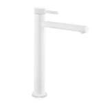 Orka Slim Yüksek Lavabo Bataryası Beyaz Slm7601Gw